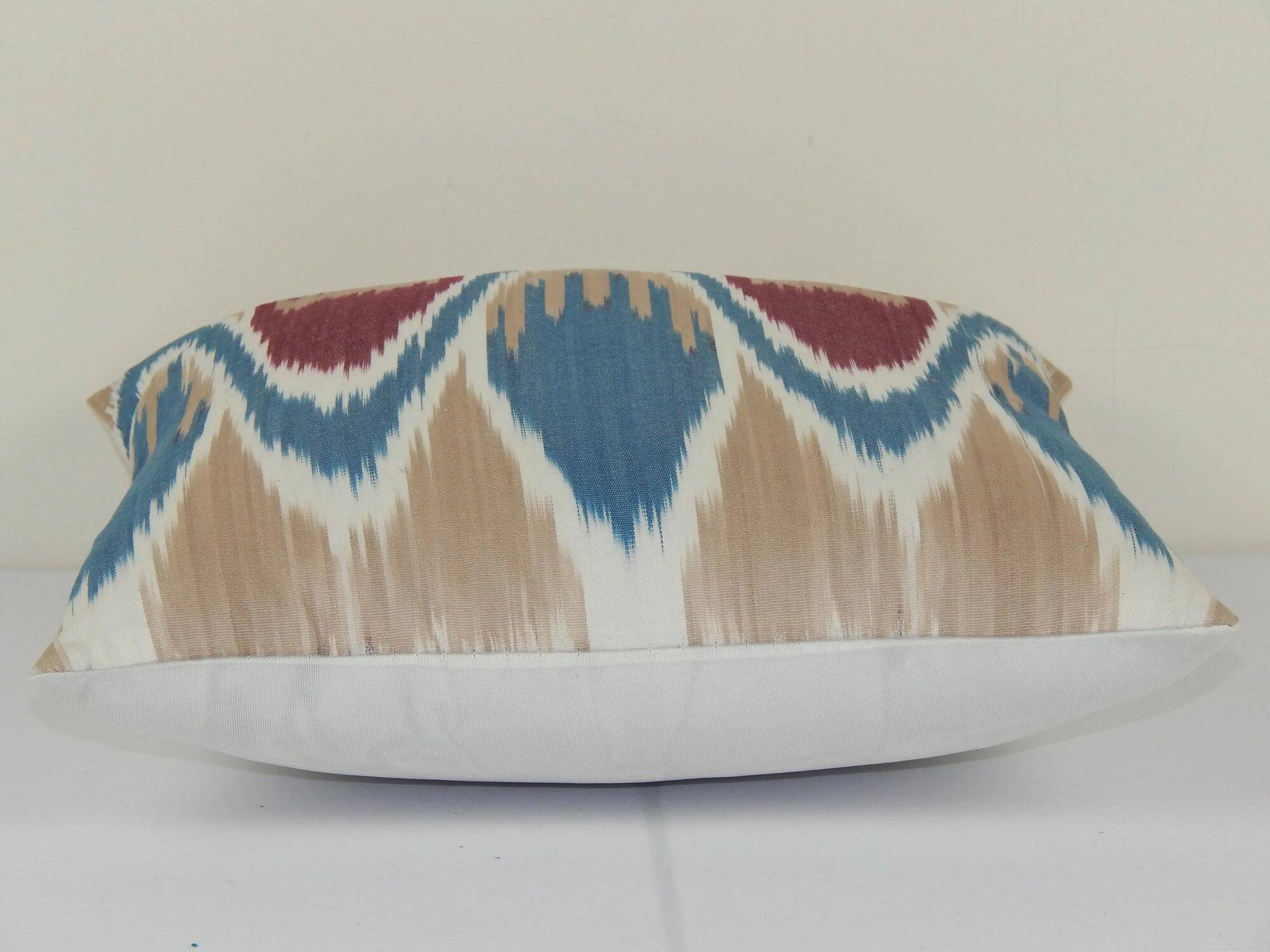 Vintage ikat cushion cover 33x33 cm