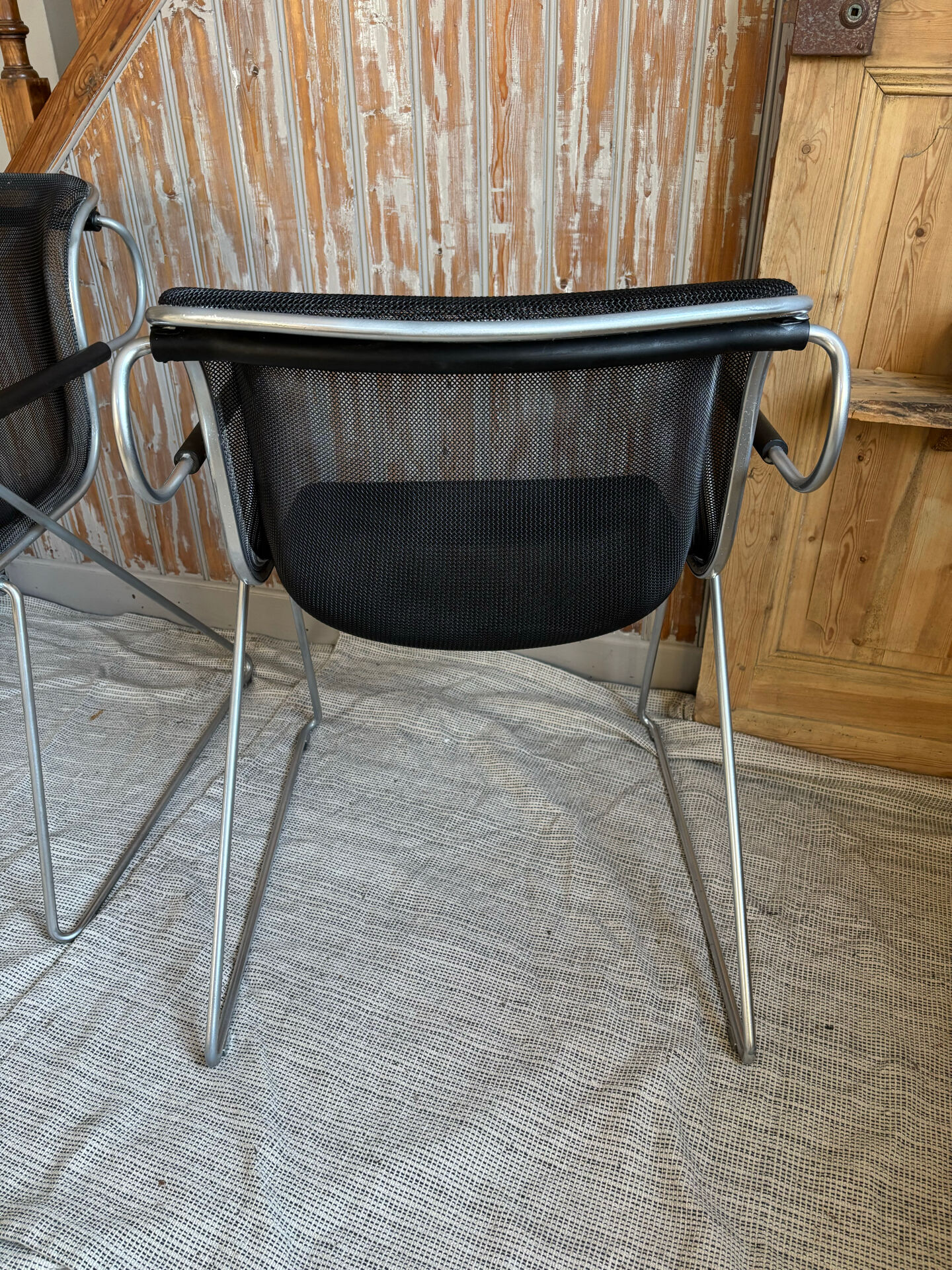 Paire de fauteuils Penelope par Charles Pollock pour Castelli