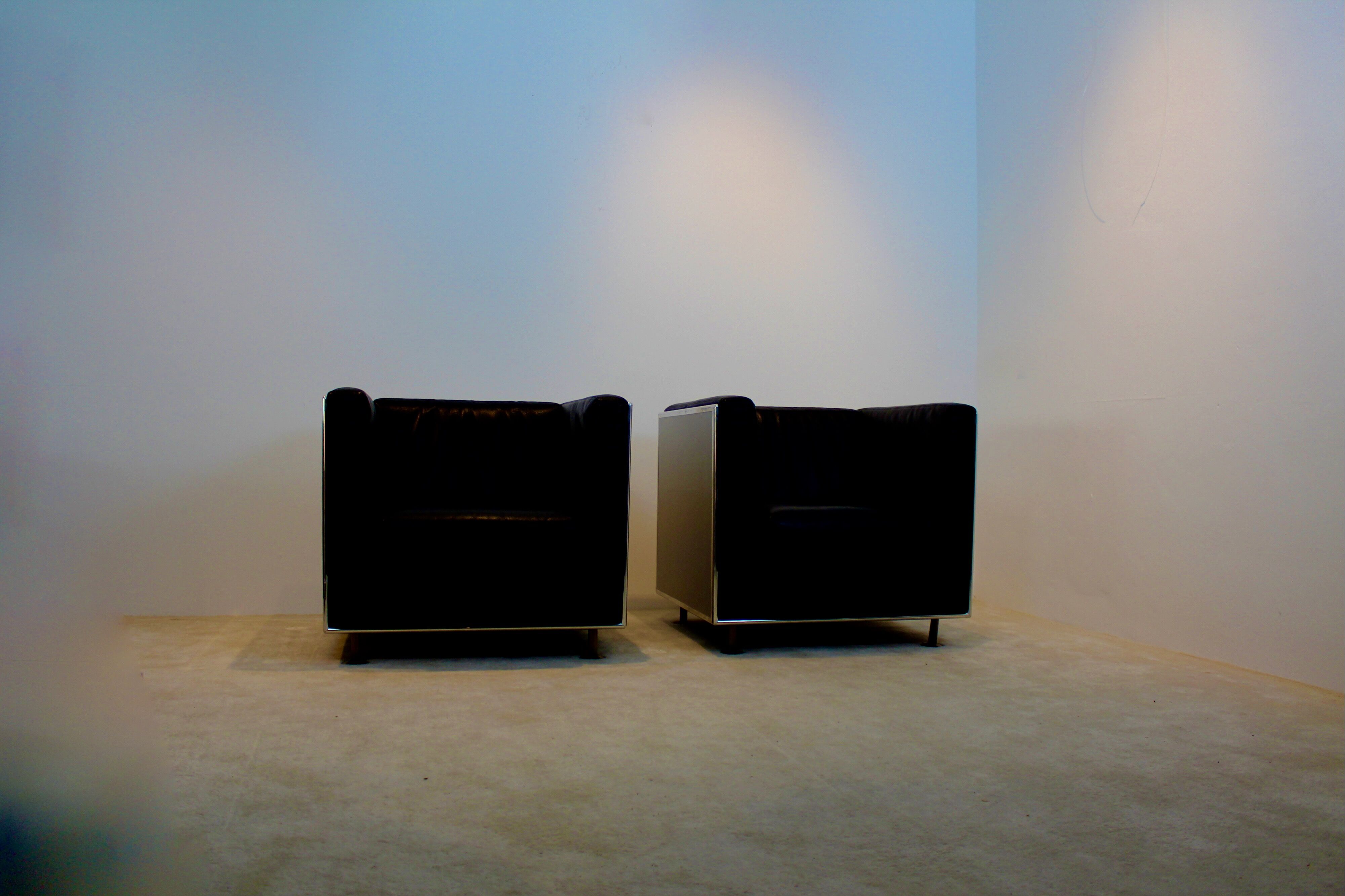 Armchairs model "Ko" by Matteo Grassi for Kunihide Oshinomi