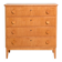 Commode en bouleau scandinave, années 1950