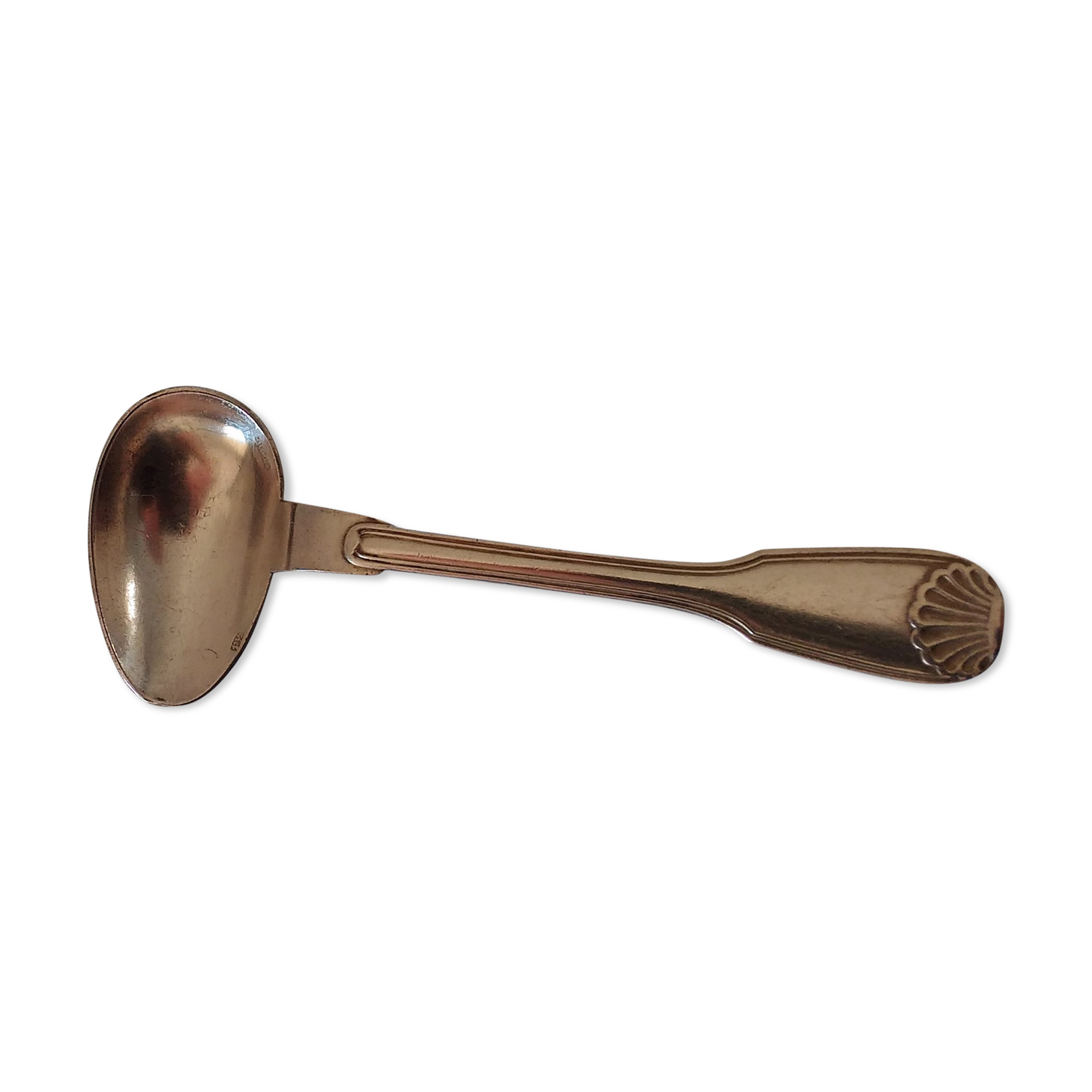 Silver metal Ercuis baby spoon