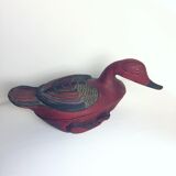 Old wooden duck box