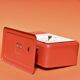 Stube - vintage household scale in red painted metal - force 10