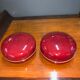 Pair of Sarreguemines candy box