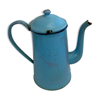 Enamelled coffee maker