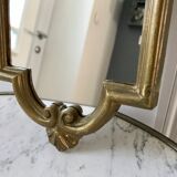 Mirror in gilded wood 40s-50s