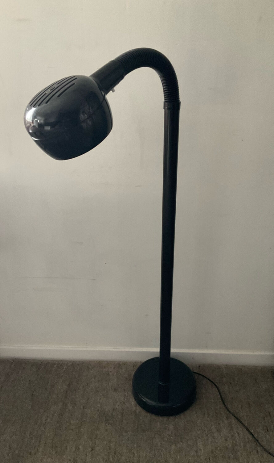 Cobra floor lamp by Fagerhults Sweden from the 70s