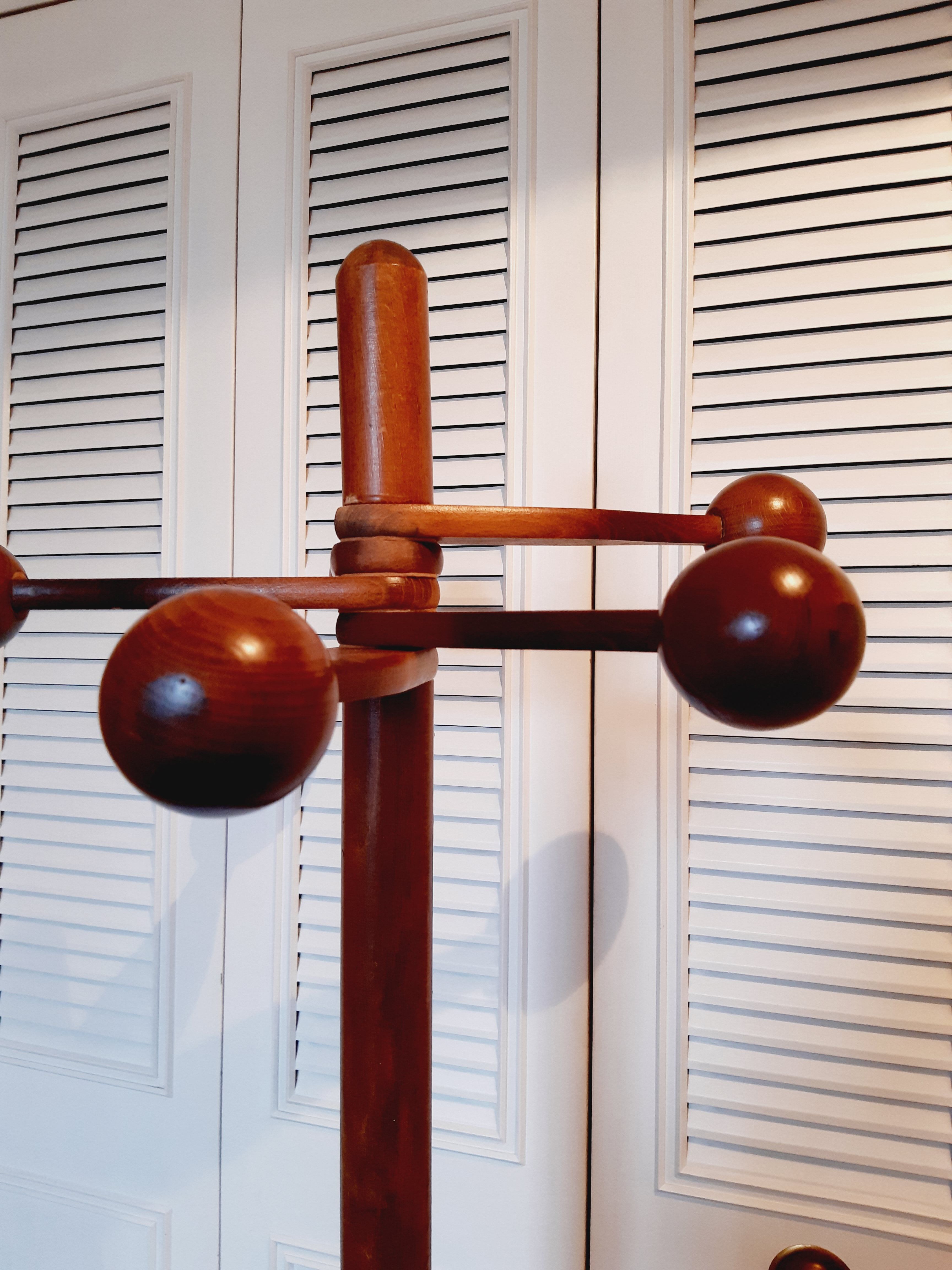 Vintage coat rack Scandinavian design