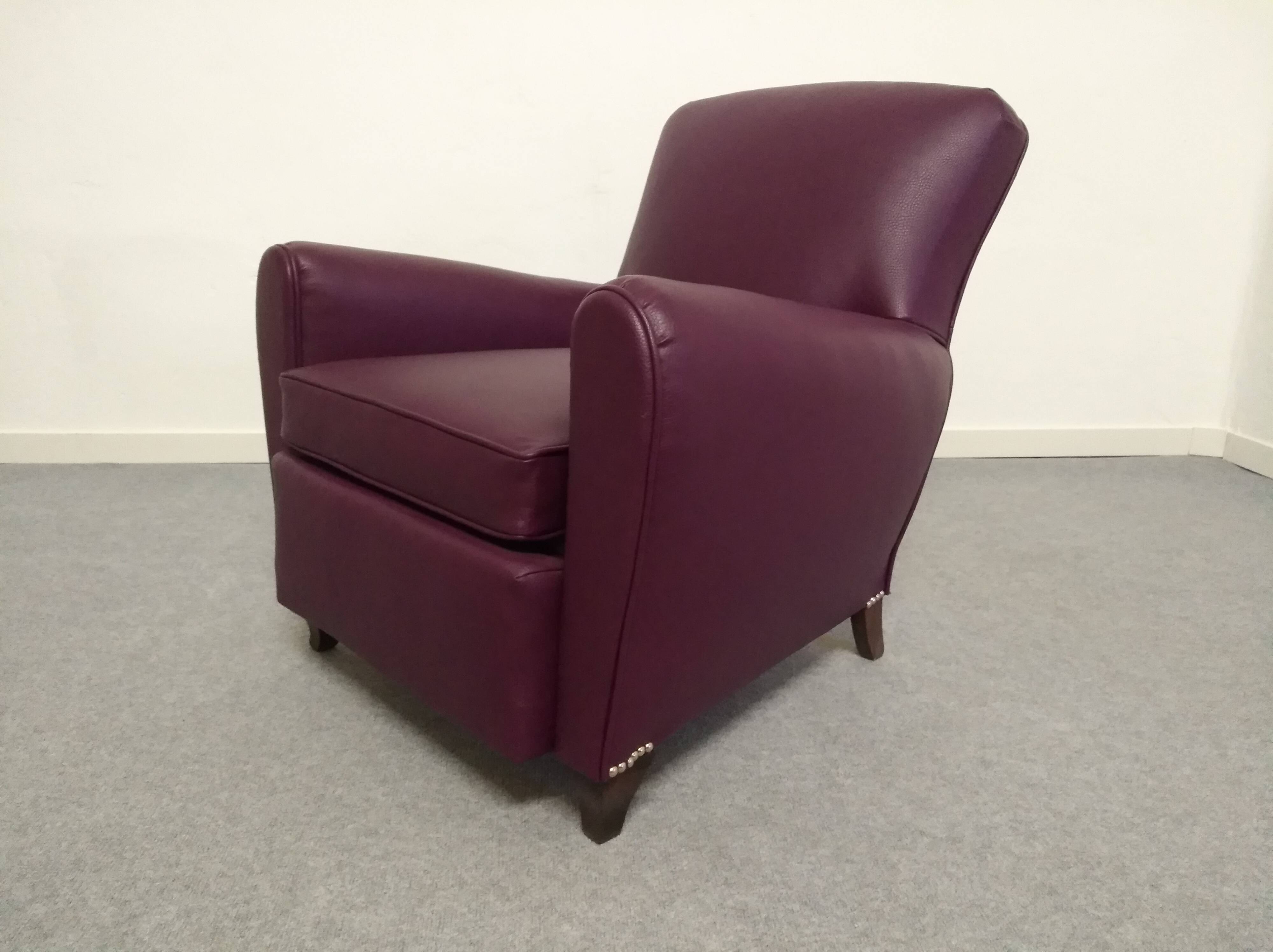 Pair of Art Deco club armchairs circa 1920