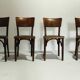 Pub Chairs from Thonet H-48, 1930s, Set of 4