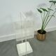 White metal vintage umbrella holder, umbrella stand