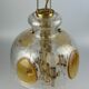 1960's 1970's brutalist ceiling lamp pendant lamp brass & murano glass