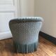 Pair toad armchairs