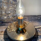 Bedside lamp bubble amber
