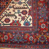 Handmade antique Persian Bidjar rug 149cm x 225cm 1880s - 1B194