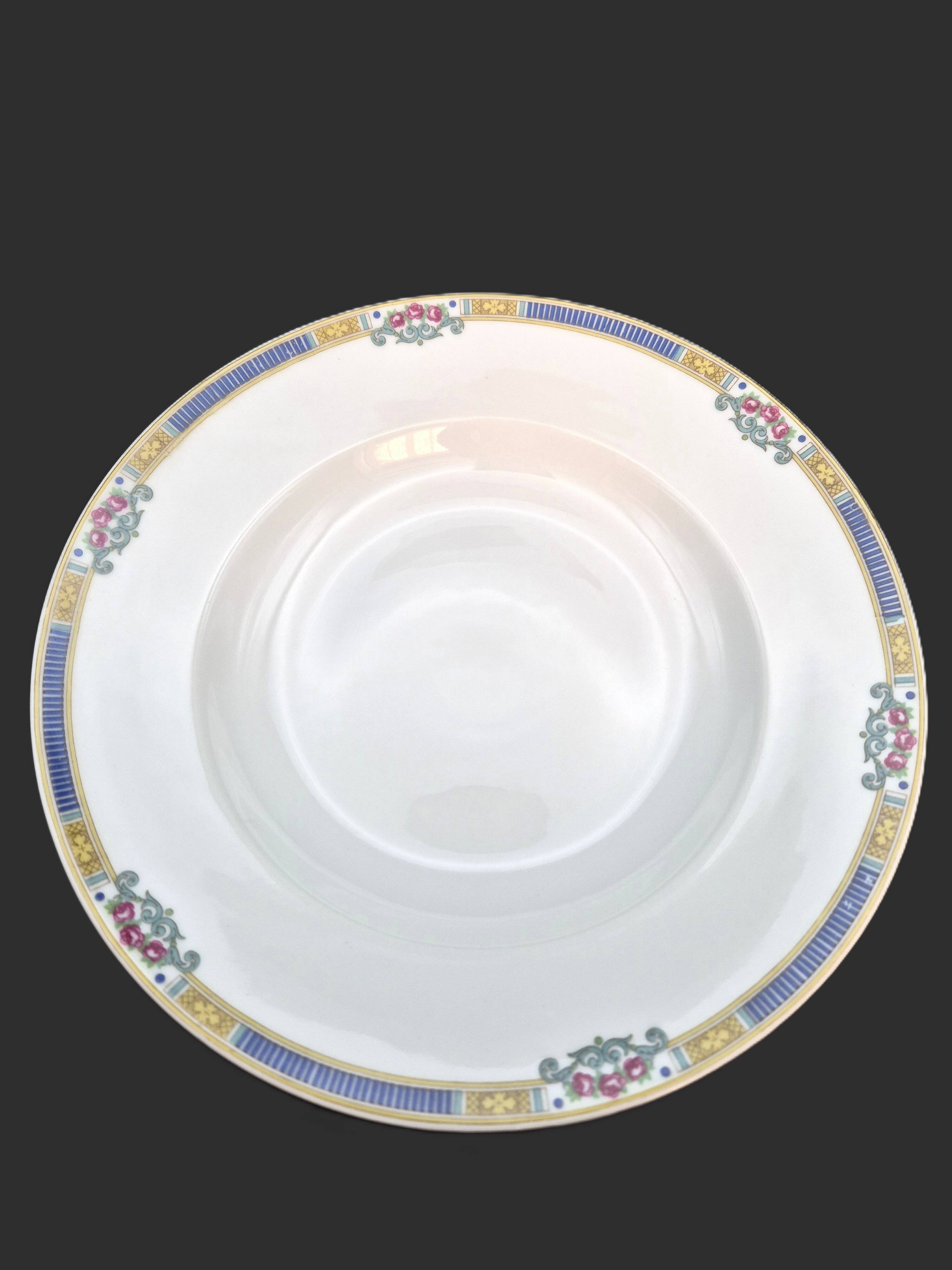 Set of 6 deep plates Bernardaud Limoges – Art Deco – A715