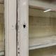 Bibliotheque showcase buffet two mid-19th body in white patina fir