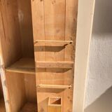 Wooden workshop cabinet