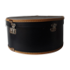 Black Suitcase for hats 60s.
