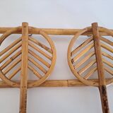 Bamboo coat rack
