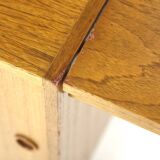 Scandinavian "triple" teak bookcase, Sweden, 1960