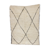 Beni Ouarain diamond carpet - 174x126 cm