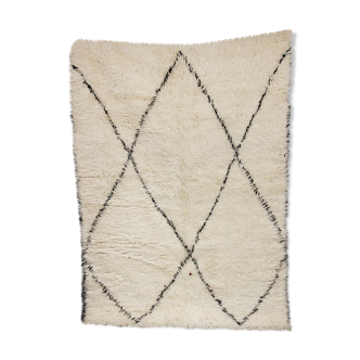 Tapis Beni Ouarain à losanges - 174x126 cm