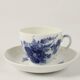 A 42-piece coffee set, “Blå Blomst”, porcelain, Royal Copenhagen, Denmark.