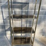 Brass shelf
