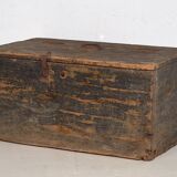 Antique cobalt blue ammunition trunk (c.1900) #64