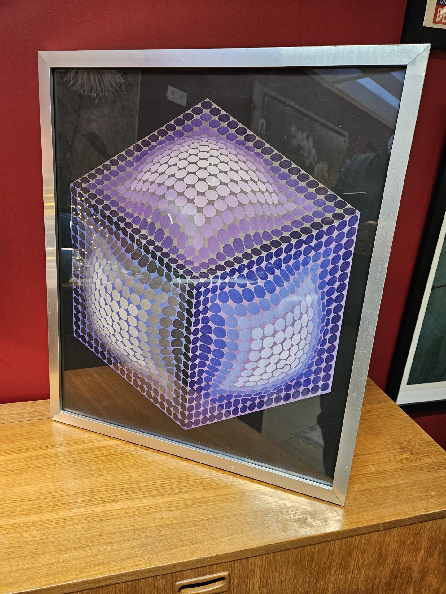 Painting by Victor Vasarely