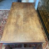 Gothic style dining table - Louis XIII walnut