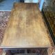 Gothic style dining table - Louis XIII walnut