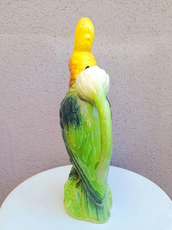 St Clément slip parrot pitcher, 1950