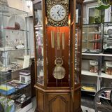 Artisanal Comtoise oak clock