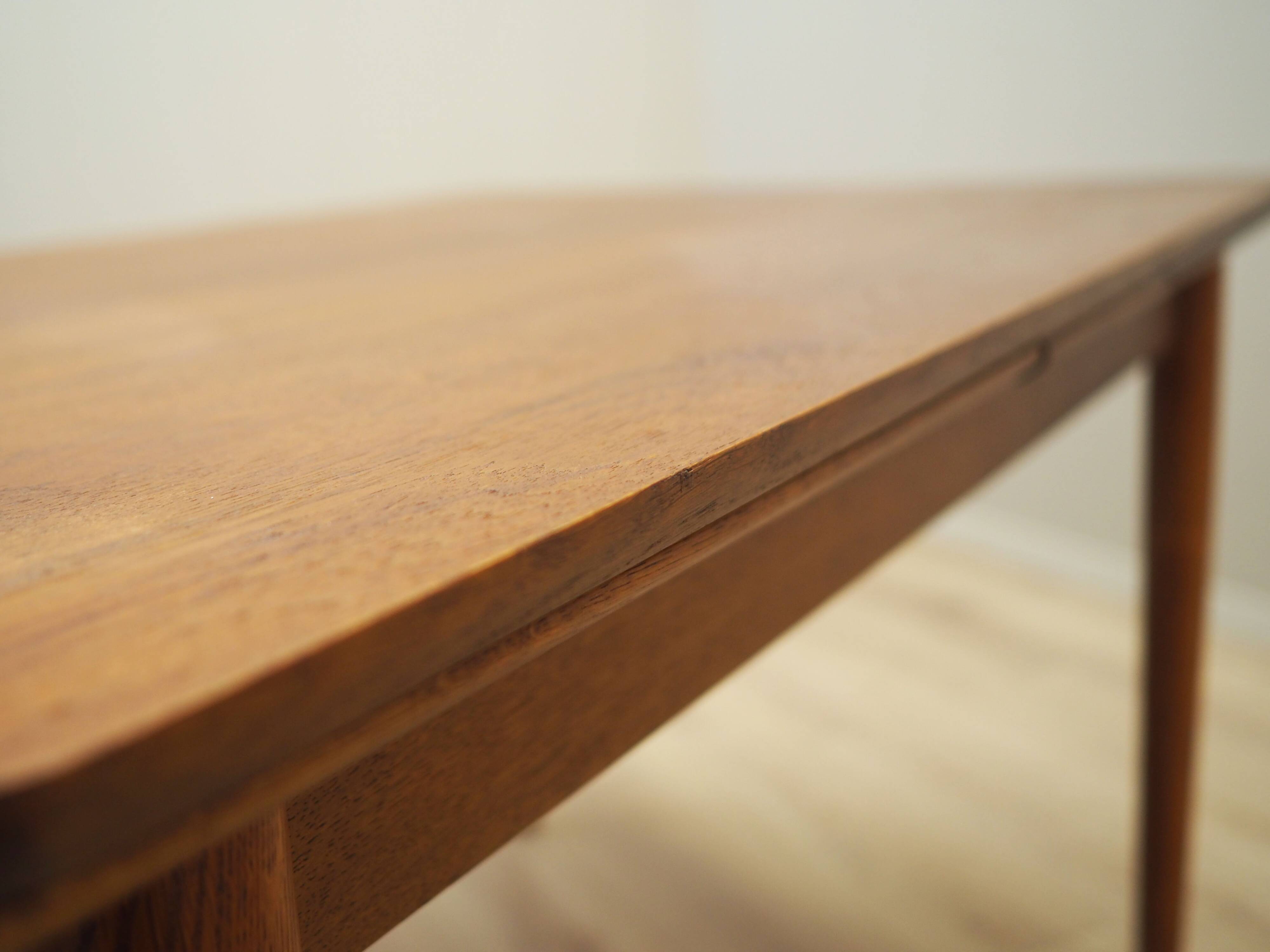 Oak table, Danish design, 1970s, production: Denmark