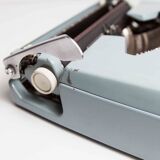 Sky Blue Brother Typewriter from 1980