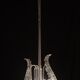 Art Decò Fountain Chandelier Barovier e Toso style , Murano Glass, 1940