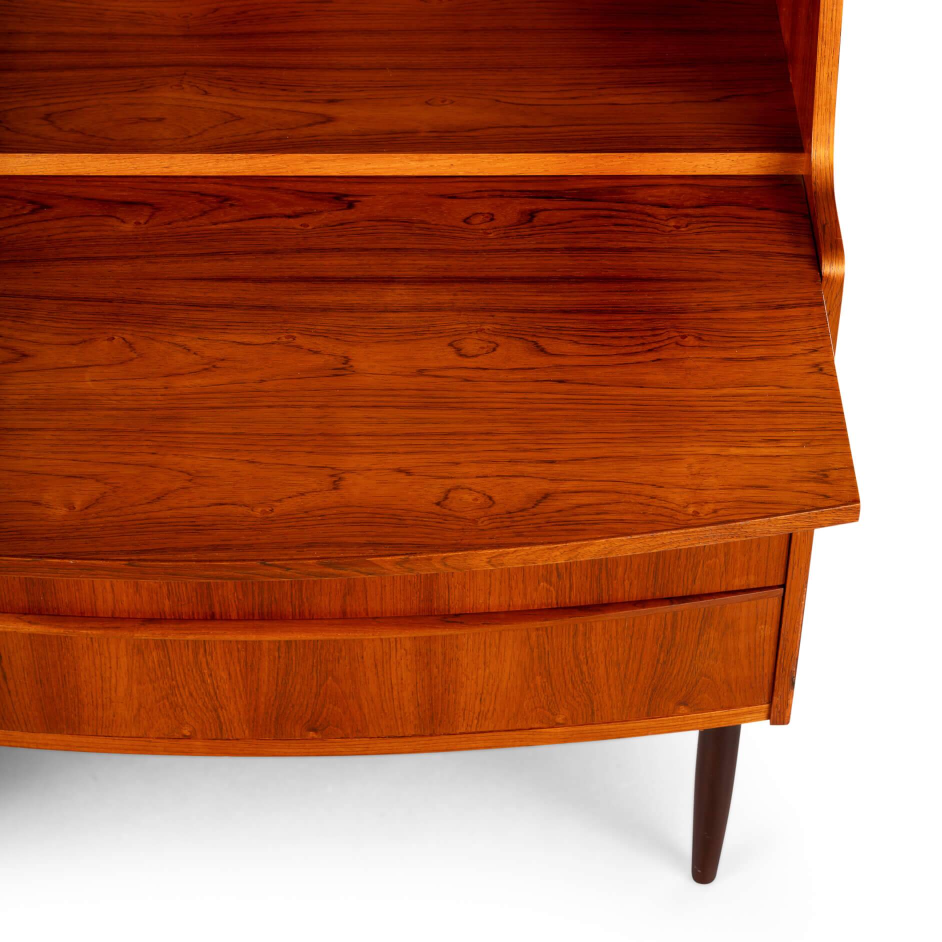 Danish Design Rosewood Secretaire, 1960s