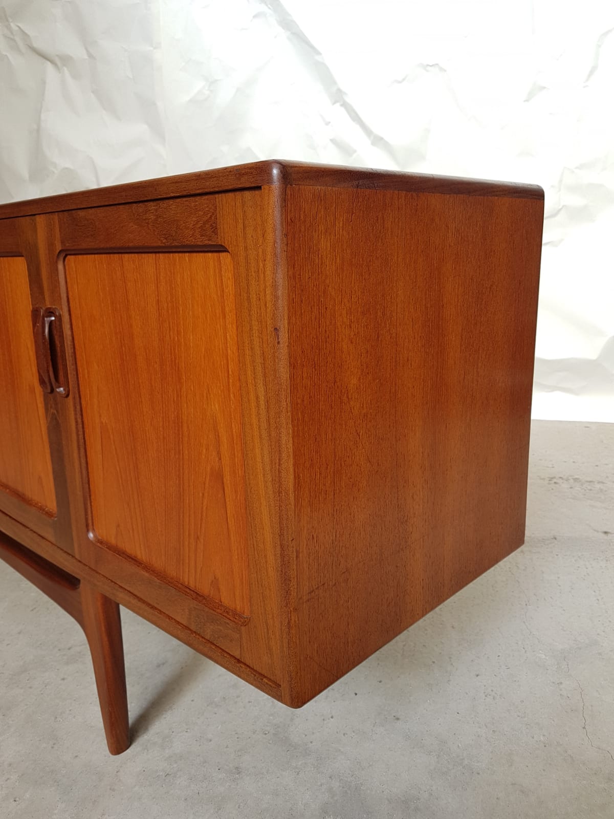 Vtg Mid Century G Plan Fresco Teak 7ft Sideboard Danish Design 60s 70s Retro