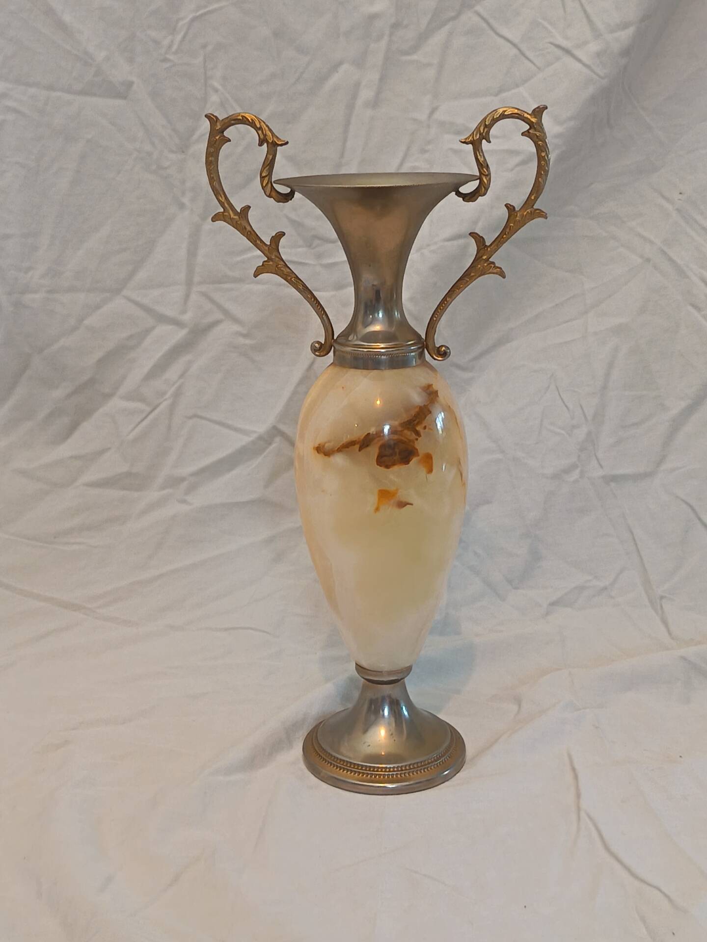 Vase en onyx Vintage.