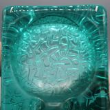 Old vintage design glass ashtray Pukeberg Kosta Boda