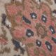 Vintage Turkish hallway rug 86x691 cm