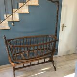 Former cradle gooseneck wooden early twentieth