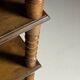 Bobbin bookcase French antique