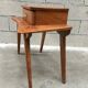 Pretty vintage compass-footbedside table from the 1960s