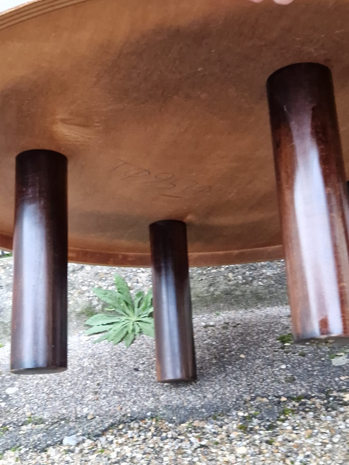 Ceramic coffee table Roger Capron 1960