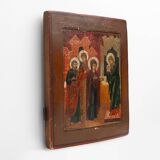 Russian wood panel Icon of the Presentation of Our Lord, 19th Century