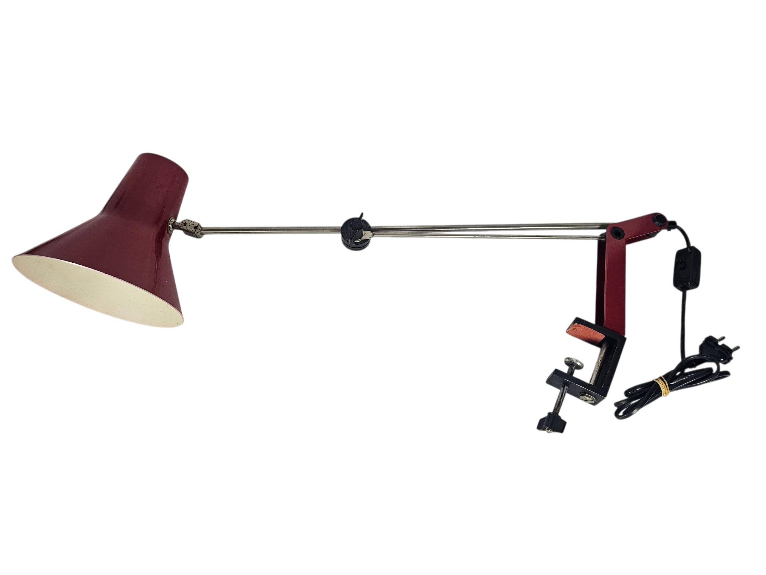 IKEA design - adjustable clamp lamp - model 0163 - Sweden - 80s