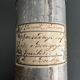 RARE Mercury stoneware pharmacy bottle